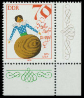 DDR 1979 Nr 2477 Postfrisch ECKE-URE X14686E - Unused Stamps