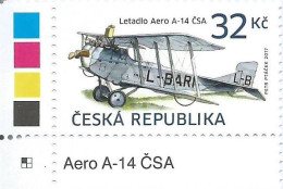 ** 914 Czech Republic The Aero A-14 2017 - Avions