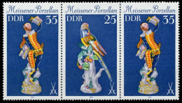 DDR ZUSAMMENDRUCK Nr WZd434 Postfrisch 3ER STR SBF26B6 - Zusammendrucke