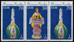 DDR ZUSAMMENDRUCK Nr WZd438 Postfrisch 3ER STR SBF2702 - Zusammendrucke