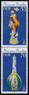 DDR ZUSAMMENDRUCK Nr SZd195 Postfrisch SENKR PAAR SBF275E - Zusammendrucke