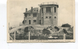 CPA - CHATEAU-CHINON. - Le Poste Météorologique Pour L'Aviation - Dos Vierge - - Chateau Chinon