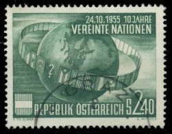 ÖSTERREICH 1955 Nr 1022 Gestempelt X1F5632 - Used Stamps