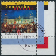 BRD BUND 2010 Nr 2821 Zentrisch Gestempelt ECKE-URE X36B676 - Used Stamps
