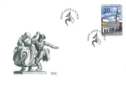 FDC 777 Czech Republic Novy Jicin/Neu Titschein Town 2013 - Escultura