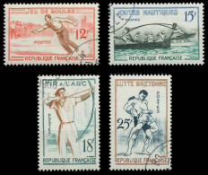 FRANKREICH 1958 Nr 1197-1200 Gestempelt X3EC222 - Usados