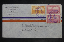 COSTA RICA - Lettre Commerciale Par Avion > Paris - 1939 - A 3002 - Costa Rica