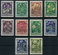 ÖSTERREICH 1948 Nr 868-877 Zentrisch Gestempelt X75E4DA - Used Stamps