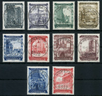 ÖSTERREICH 1948 Nr 858-867 Zentrisch Gestempelt X75E4CE - Gebraucht