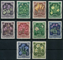 ÖSTERREICH 1948 Nr 868-877 Zentrisch Gestempelt X75E4D6 - Used Stamps