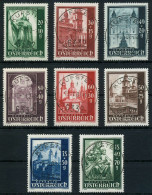 ÖSTERREICH 1948 Nr 885-892 Zentrisch Gestempelt X75E4F6 - Usados