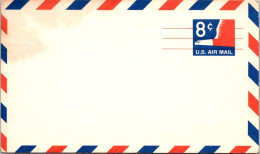 15-5-2024 (5 Z 14) USA  - United States Of America (2 Blank) Pre-Paid Postcards (not Written) 8 Cents + 3 Cents - Otros & Sin Clasificación
