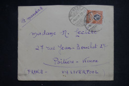 COTE D'OR - Lettre Via Liverpool > La France - 1931 - A 3008 - Costa De Oro (...-1957)