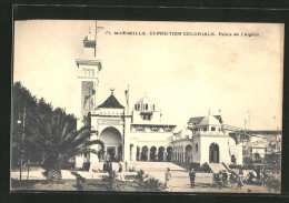 AK Marseille, Exposition Coloniale 1906, Palais De L` Algèrie  - Ausstellungen
