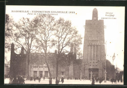 AK Marseille, Exposition Coloniale 1922, Palais De L` Afrique Occidentale  - Expositions