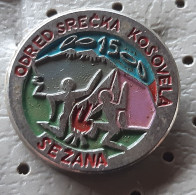 Scouts Scout Odred Srecka Kosovela Sezana 15 Years Slovenia  Pin - Vereinswesen