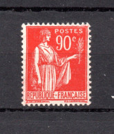 Frankreich 1932 Freimarke 279 Frieden/Allegorie 90 C. Marke Postfrisch - Nuevos