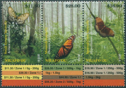 Niuafo'ou 2014 SG399-401 Butterflies Set MNH - Tonga (1970-...)