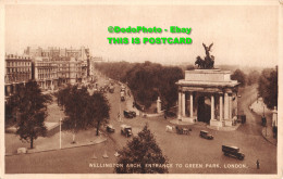 R412938 London. Wellington Arch. Entrance To Green Park. RP - Otros & Sin Clasificación