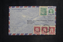 THAÏLANDE - Lettre Commerciale Par Avion > La Hollande - 1948 - A 3010 - Thailand