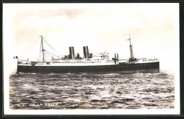 AK Passagierschiff S. S. De La Salle Auf Hoher See  - Dampfer