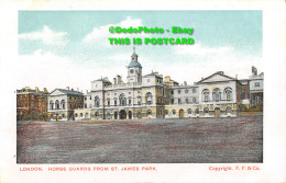 R413813 London. Horse Guards From St. James Park. F. F. And Co - Autres & Non Classés