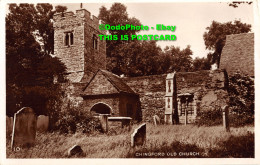 R413079 Chingford Old Church. RP. 1938 - Monde