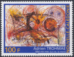 F-EX50352 NEW CALEDONIE MNH 2002 ART PAINTING ADRIEN H TROHMAE.  - Unused Stamps