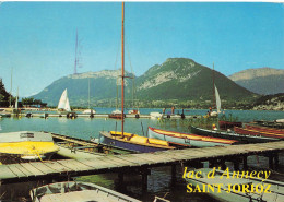 CPSM Lac D'Annecy-Saint Jorioz-Timbre        L2914 - Altri & Non Classificati