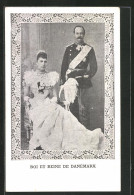 AK König Und Königin Von Dänemark  - Familias Reales