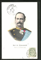 AK König Frederik VIII. Von Dänemark, Auf Staatsbesuch In Paris 1907  - Koninklijke Families