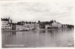 Sweden - RPPC Harnosand Parti Av Hamnen Unposted C. 1940's - Suède