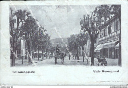 Ba40 Cartolina Salsomaggiore Viale Romagnosi Parma Emilia Romagna - Parma