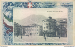 Ad137 Cartolina  Trento Italiana Rotonda In Piazza Di Fiera - Trento