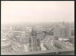 Fotografie M. Orzechowski, Berlin, Ansicht Berlin, Blick Vom Europa Center Auf Gedächtniskirche & Kurfürstendamm  - Orte