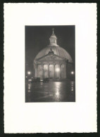 Fotografie Unbekannter Fotograf, Ansicht Berlin, Hedwigskathedrale Bei Nacht  - Plaatsen