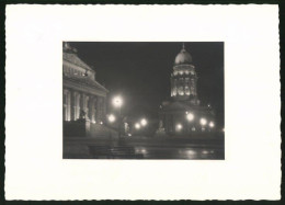 Fotografie Unbekannter Fotograf, Ansicht Berlin, Gendarmenmarkt Mit Französischem Dom  - Places