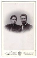 Fotografie L. Kaysser, Rudolstadt, Schwarzburgerstr., Portrait Eines Elegant Gekleideten Paares  - Personnes Anonymes