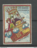 Unknown Vignette The BALLOON Sole Importer N.M.A. Poonawalla Advertising Poster Stamp (*) Made In Japan ? - Luchtballons