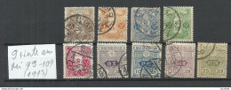 JAPAN Nippon 1919 = 9 Values From Set Michel 99 - 109 O - Gebruikt