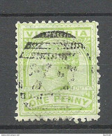 VICTORIA AUSTRALIA 1886 Michel 101 O Queen Victoria - Used Stamps