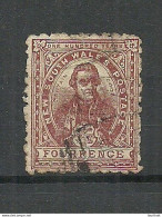 NEW SOUTH WALES AUSTRALIA 1888 Michel 4 O James Cook - Used Stamps
