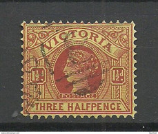 VICTORIA AUSTRALIA 1901 Michel 133 O Queen Victoria - Oblitérés