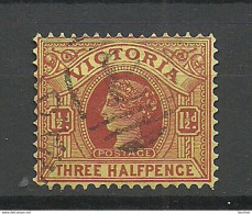 VICTORIA AUSTRALIA 1901 Michel 133 O Queen Victoria - Used Stamps