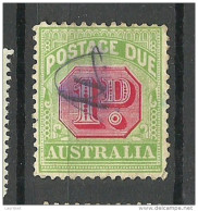 AUSTRALIA 1909 Michel 31 Porto Postage Due O - Segnatasse