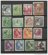 AUSTRALIA Small Lot Queen Elizabeth II Königin O - Beroemde Vrouwen