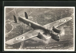 AK Flugzeug, Armstrong Whitworth Whitley  - 1939-1945: 2ème Guerre