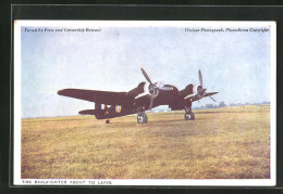 AK Flugzeug, The Beaufighter About To Leave  - 1939-1945: 2ème Guerre