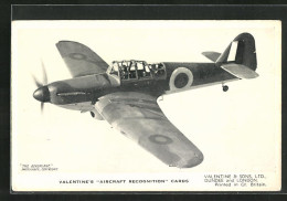 AK London, Valentine & Sons Ltd. Dundee & London, The Phillip And Powis Miles Master I., Flugzeug  - 1939-1945: 2de Wereldoorlog