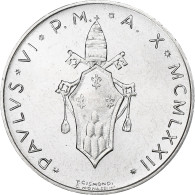 Vatican, Paul VI, 10 Lire, 1972 (Anno X), Rome, Aluminium, SPL+, KM:119 - Vaticano